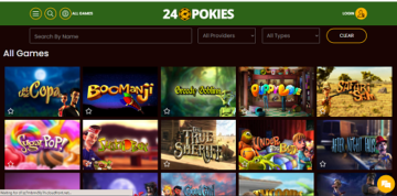 best 24pokies casino games